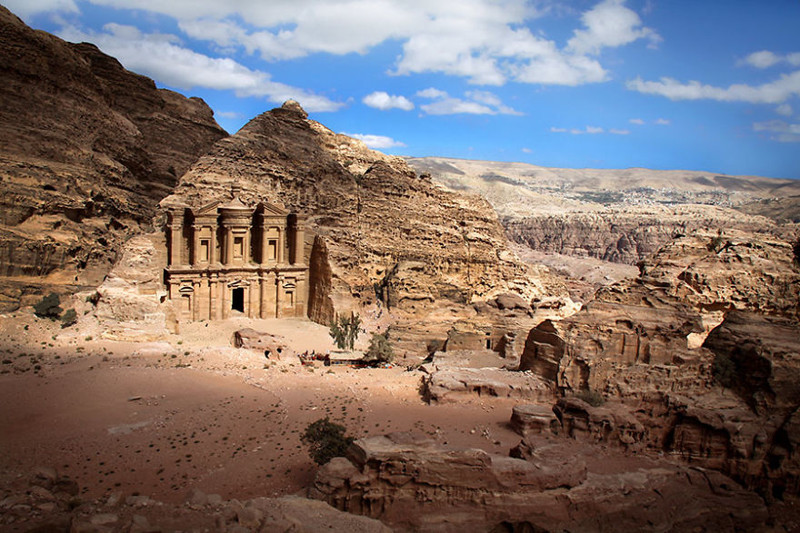 Монастырь Ад-Дейр. Петра, Иордания красота, путешествия, фото