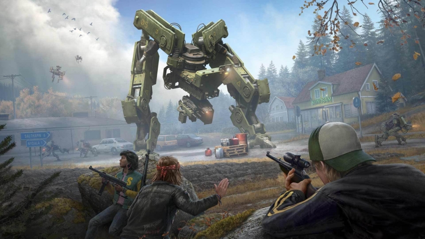 Обзор Generation Zero. Беспощадные шведские роботы action,adventures,generation zero,mmorpg,pc,ps,xbox,Игры,Приключения