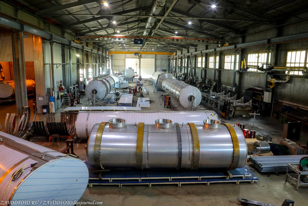 Как делают цистерны для молока Как делают цистерны для молока