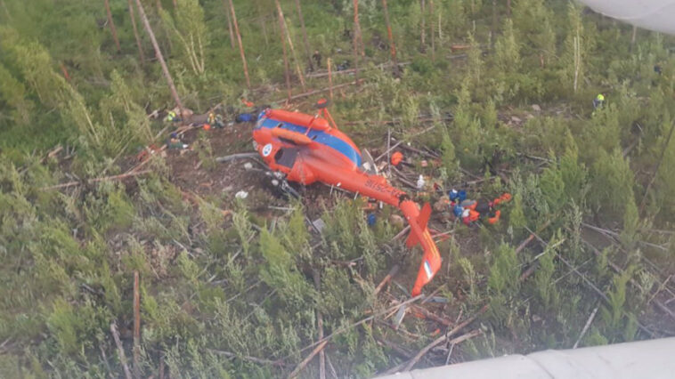 Жесткая посадка Ми-8 в Якутии: двое пострадавших находятся в тяжелом состоянии