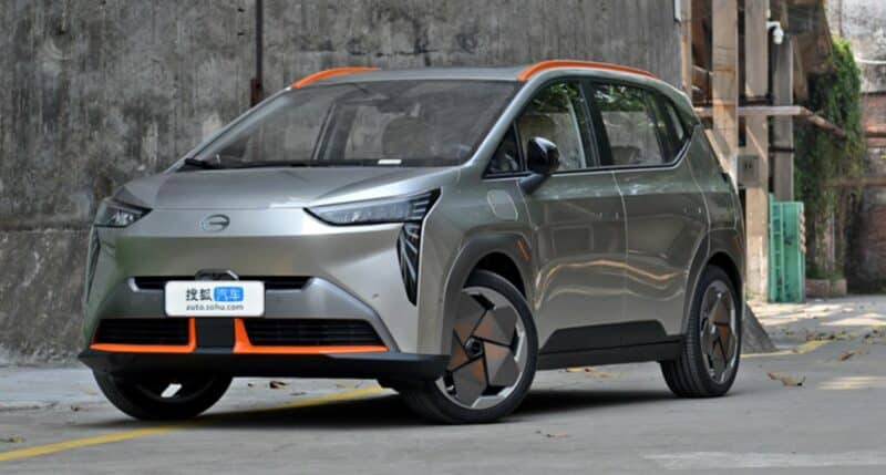 70 самых продаваемых полностью электрических внедорожников в Китае, март 2023 года