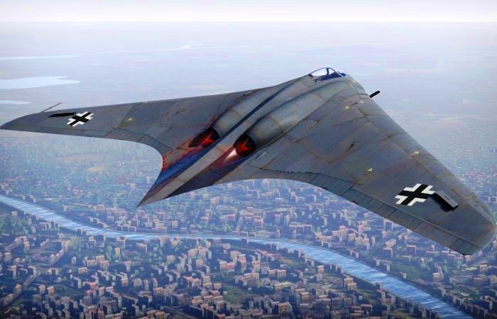 Horten Ho 229 - легендарное крыло Третьего Рейха.