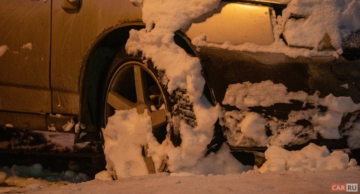Как обработать арки колес автомобиля, чтобы предотвратить налипание снежных комков Автомобили