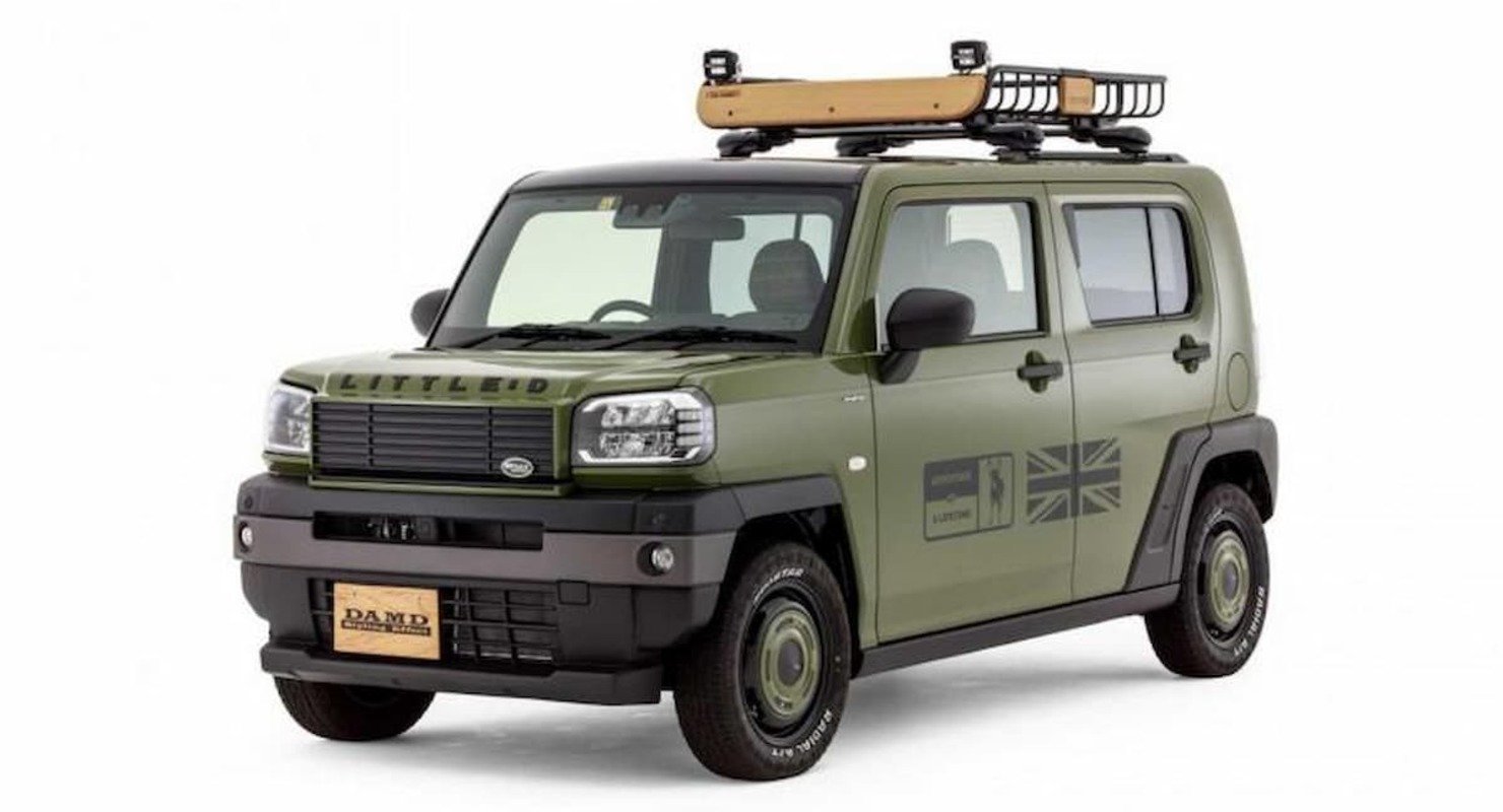 Для Daihatsu Taft придумали тюнинг-пакет в стиле Defender Для Daihatsu Taft придумали тюнинг-пакет в стиле Defender Автомобили