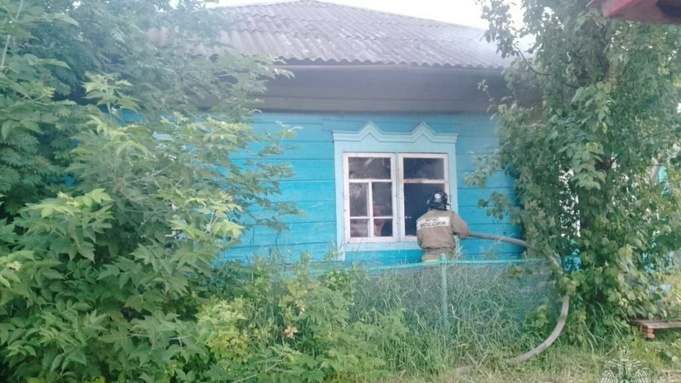 В Алтайском крае при пожаре в частном доме погибли два человека