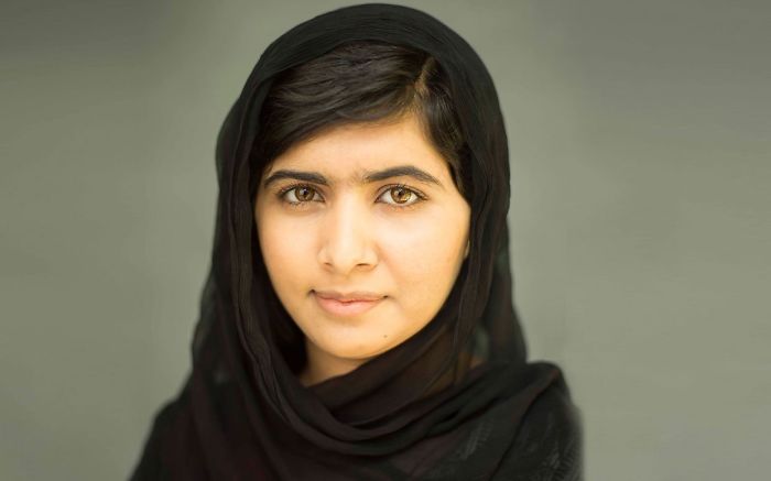 Malala Yousafzai (19-Years-Old) Pakistani Activist For Female Education, The Youngest Ever Nobel Prize Laureate