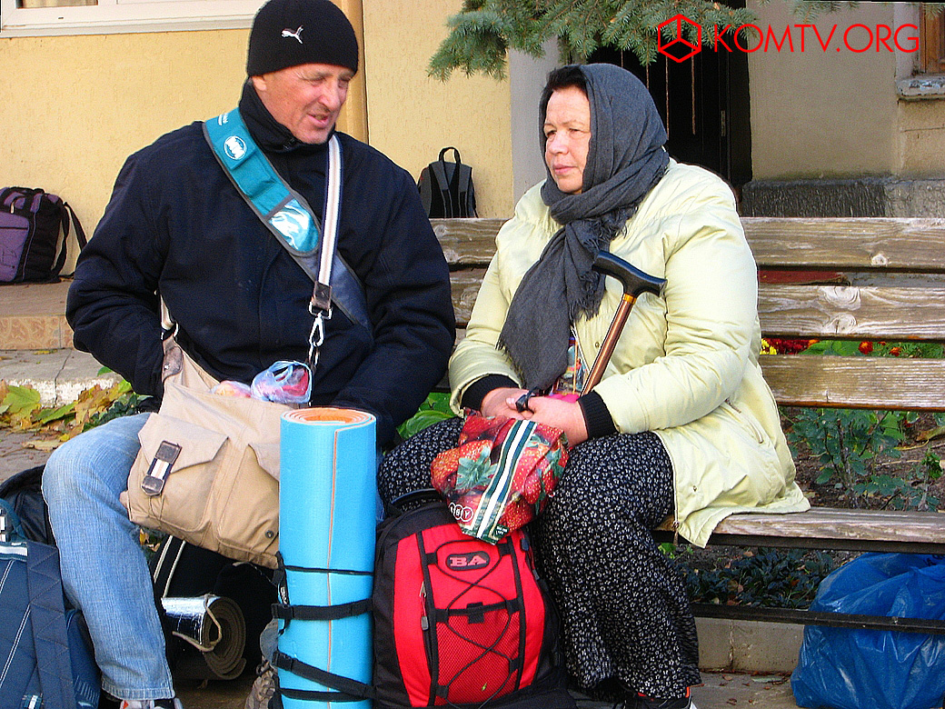Паломники в Феодосиии