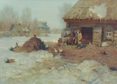 Художник Виктор Тормосов. Где стеною снега… Художник Виктор Тормосов. Где стеною снега…