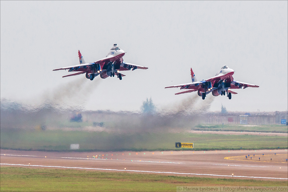 Русские витязи и Стрижи на China Airshow 2016