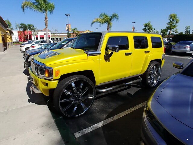 Ужасная подборка гадких Хаммеров авто