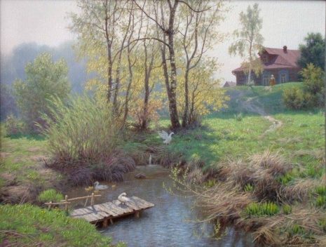 Художник Виктор Тормосов. Где стеною снега… Художник Виктор Тормосов. Где стеною снега…