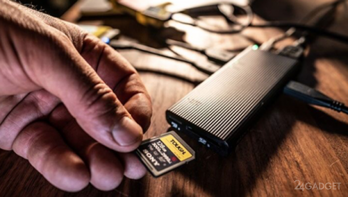Новый сверхбыстрый картридер Sony MRW-S3 и новые SD-карты