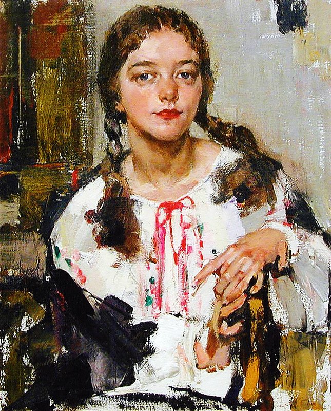 Поразительной силой чувства, столь типичной для настоящего русского... Поразительной силой чувства, столь типичной для настоящего русского... живопись