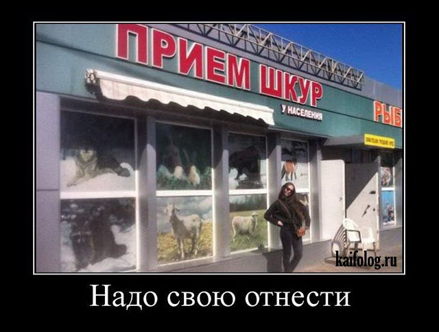 Русские смешные демотиваторы (40 фото)