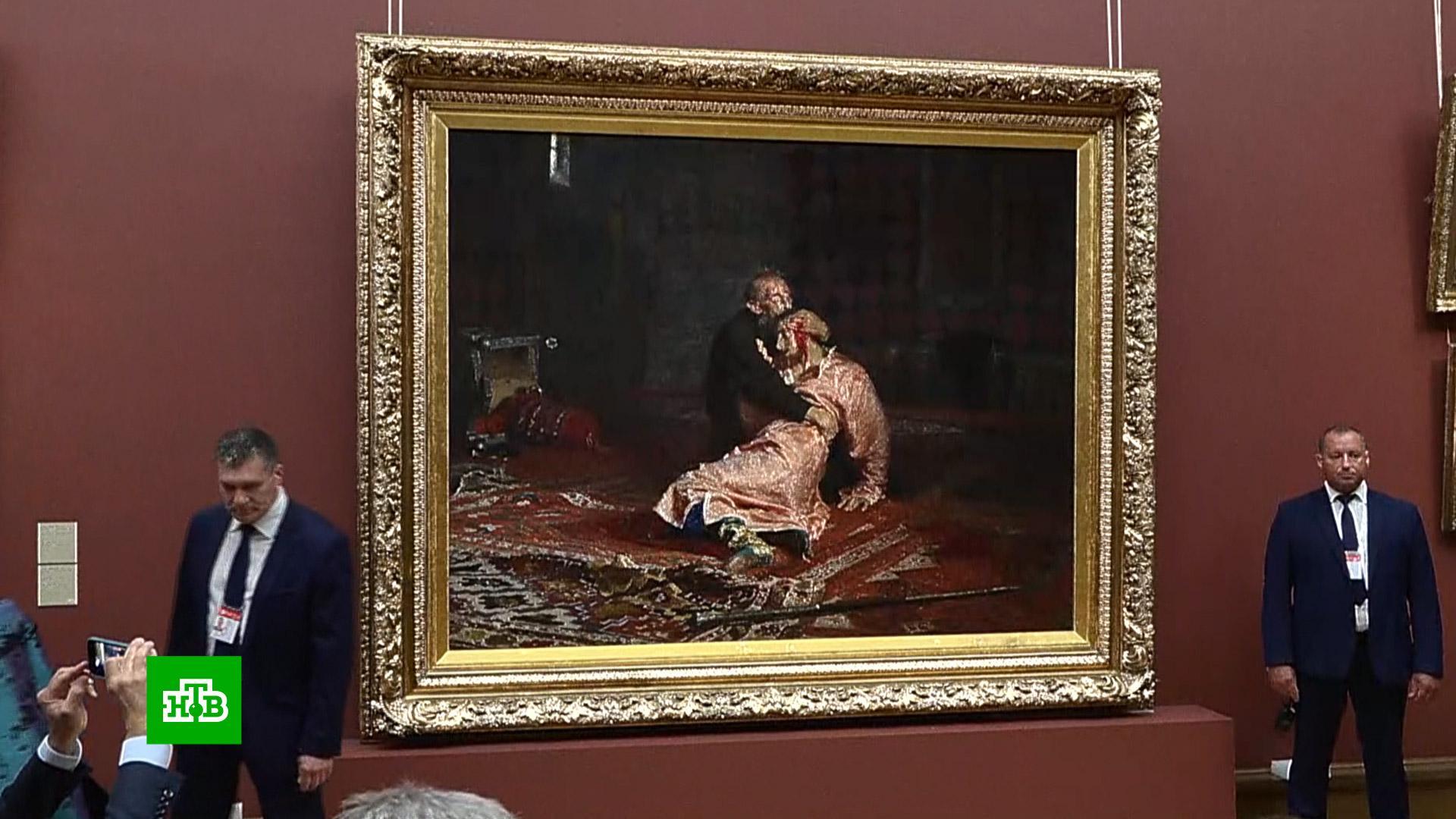 Картину «Иван Грозный и сын его Иван» поместят в антивандальную капсулу