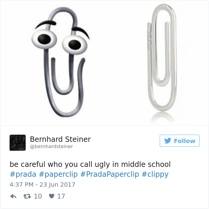 Prada Paperclip