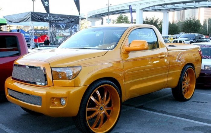 Крутой тюнинг Тойота Тундра Крутой тюнинг Тойота Тундра авто,автомобили,автомобиль,ремонт,тюнинг