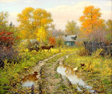 Художник Виктор Тормосов. Где стеною снега… Художник Виктор Тормосов. Где стеною снега…