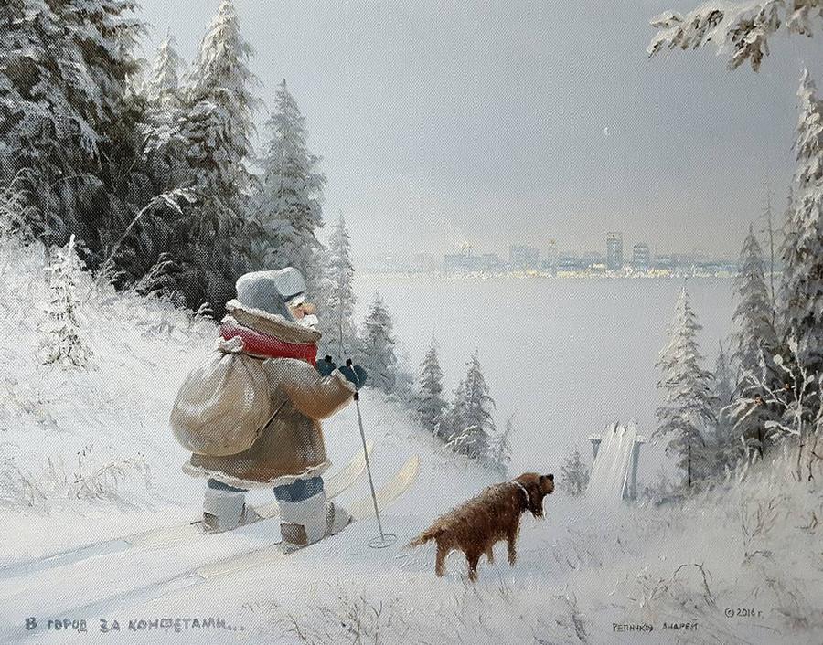 Добрая живопись художника-самоучки Андрея Репникова Добрая живопись художника-самоучки Андрея Репникова