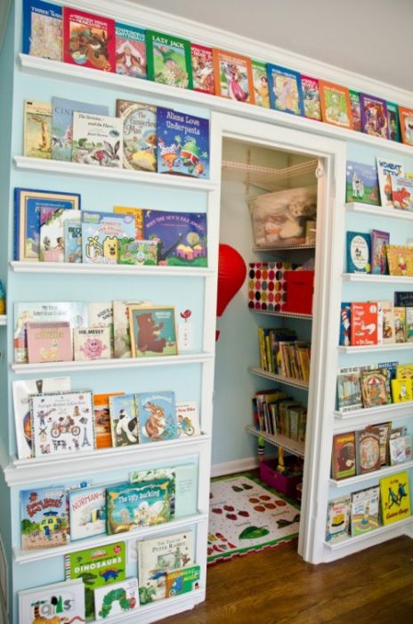 Хранение детских книг и игрушек Хранение детских книг и игрушек