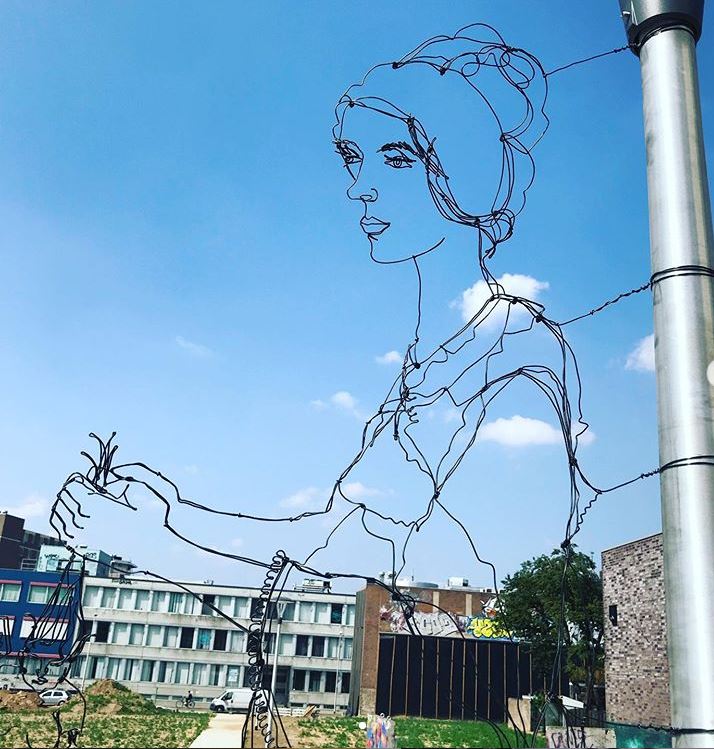 Проволочный стрит-арт Проволочный стрит-арт