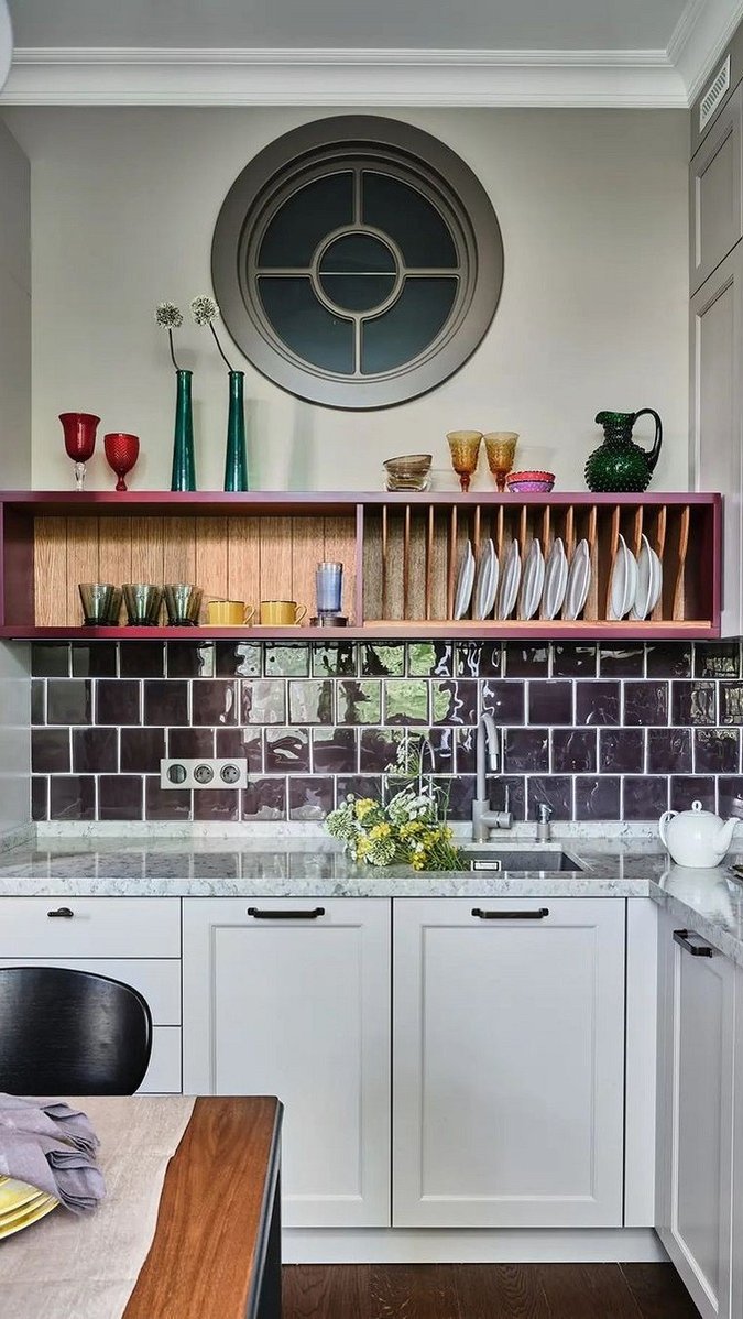 Белый надоел? 6 потрясающих кухонь в пастельных тонах идеи для дома,интерьер и дизайн