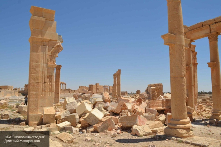 Город будет восстановлен: специалисты оценивают разрушения древней Пальмиры