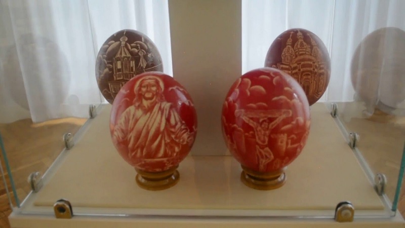 пасхальные яйца декор