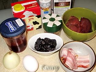 Паштет из индюшиной печени с черносливом закуски,кулинария