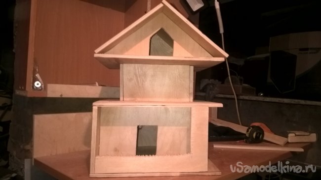Двухэтажный скворечник в стиле люкс Двухэтажный скворечник в стиле люкс кормушка своими руками