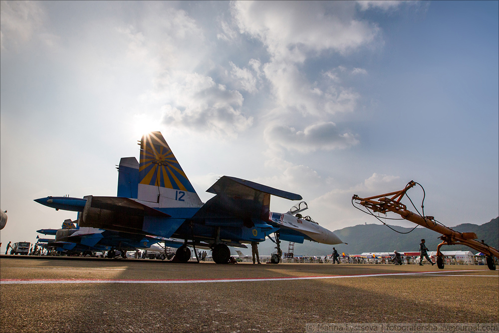 Русские витязи и Стрижи на China Airshow 2016