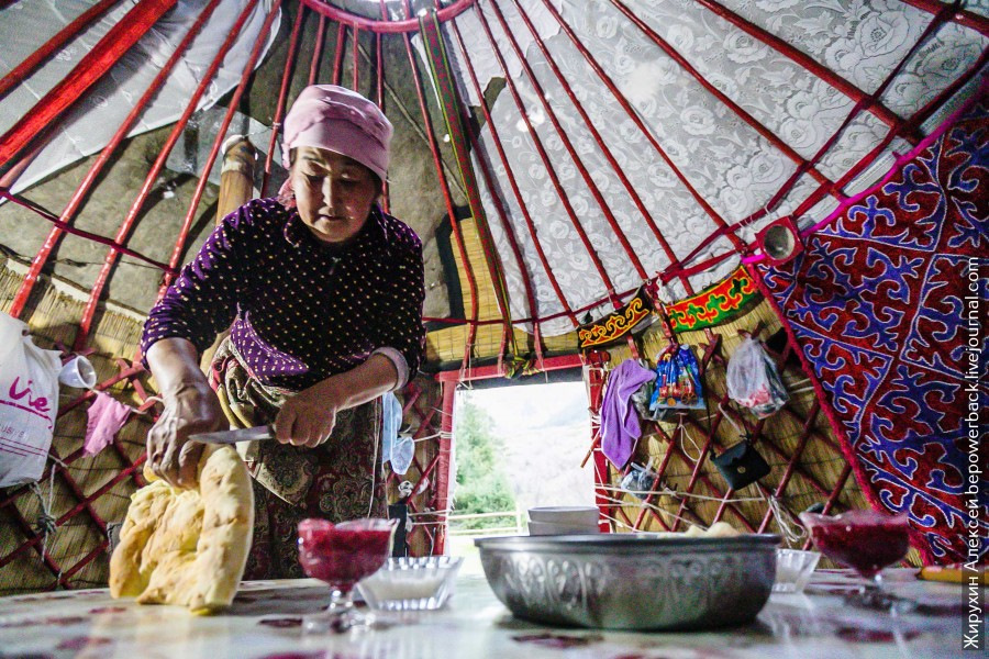 Как живут в киргизских юртах где и как,киргизия,кто,о недвижимости,юрта