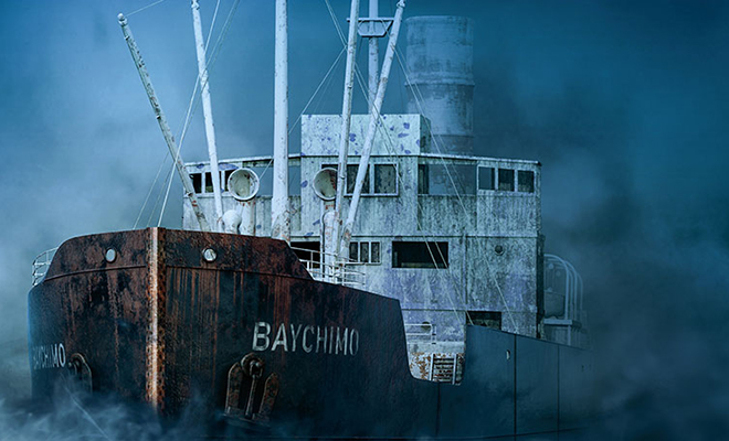 Корабль дрейфует во льдах Арктики без команды с 1932 года и его никак не могут «поймать»