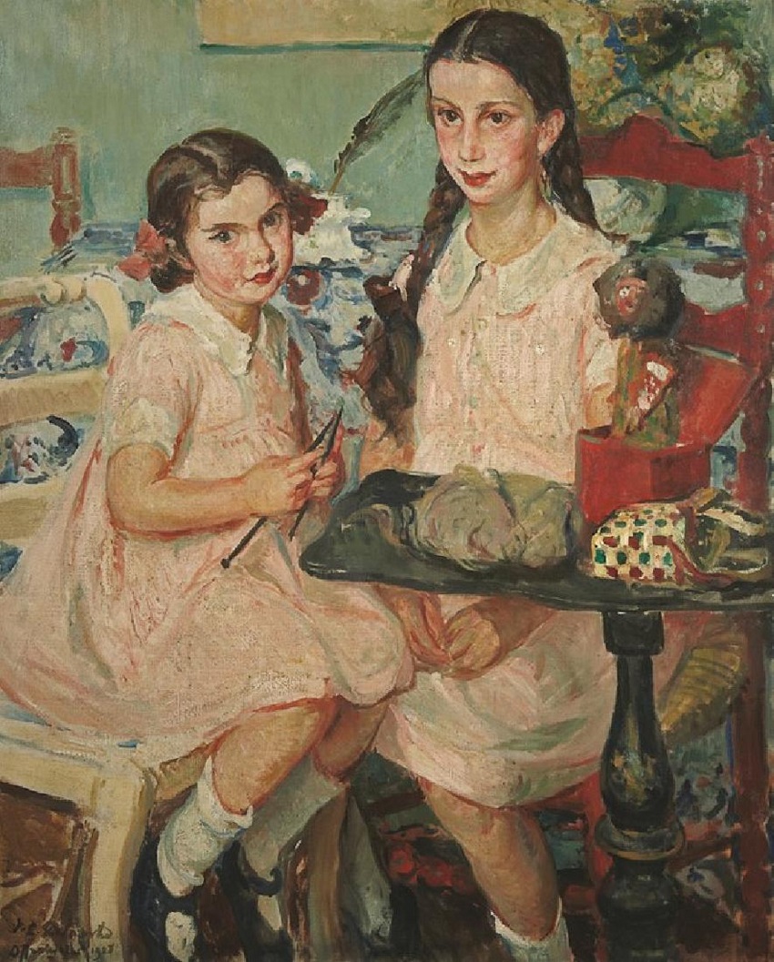 Two Girls, 1935.