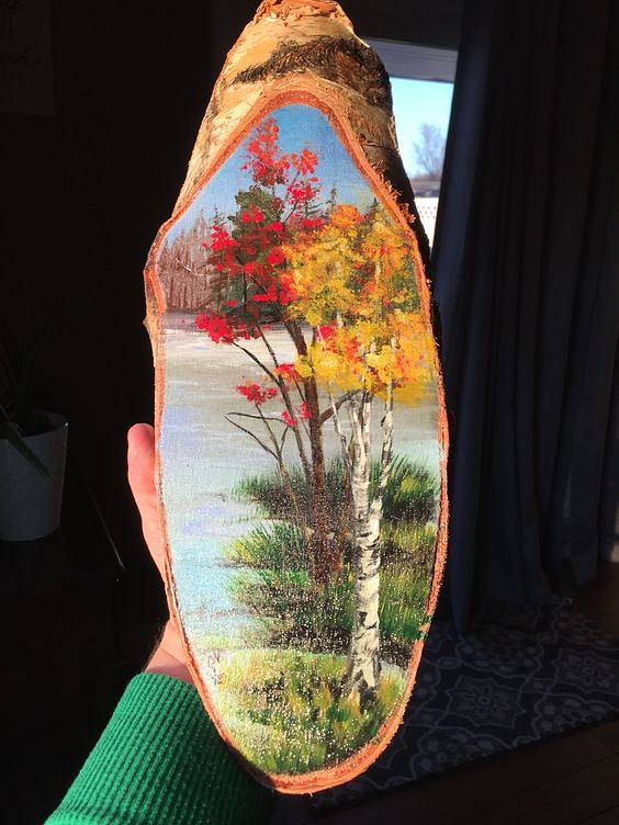 Картины на спиле дерева. Талантливо! Картины на спиле дерева. Талантливо! handmake,поделки своими руками,художество