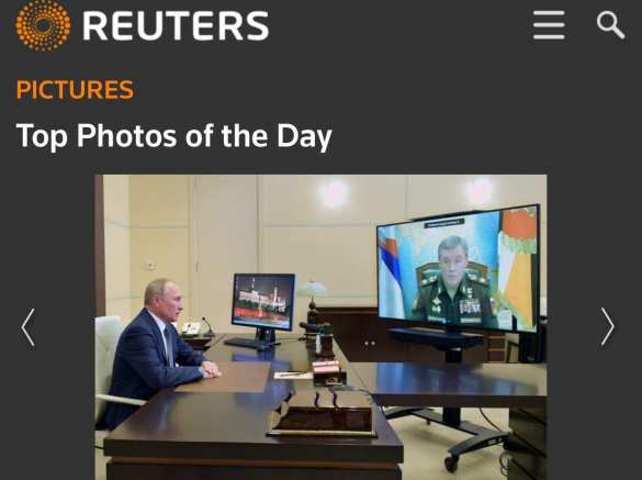 Путин, Герасимов и «Циркон»: крупнейшее международное информагентство опубликовало фото дня (ФОТО) | Русская весна