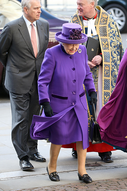 Кейт Миддлтон, принц Уильям, Меган Маркл и принц Гарри на службе в Вестминстерском аббатстве Монархии