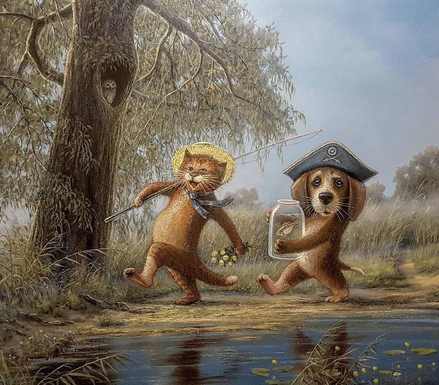 Добрая живопись художника-самоучки Андрея Репникова Добрая живопись художника-самоучки Андрея Репникова