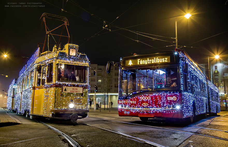 Магические фотографии Будапешта перед Рождеством
