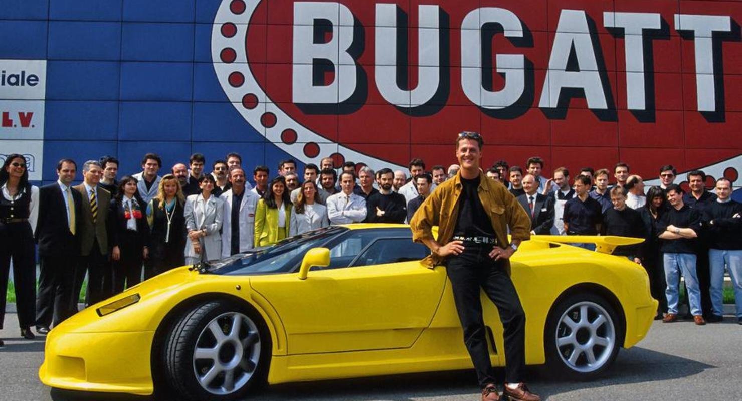 Принадлежавший Михаэлю Шумахеру Bugatti пострадал от наводнения в Германии