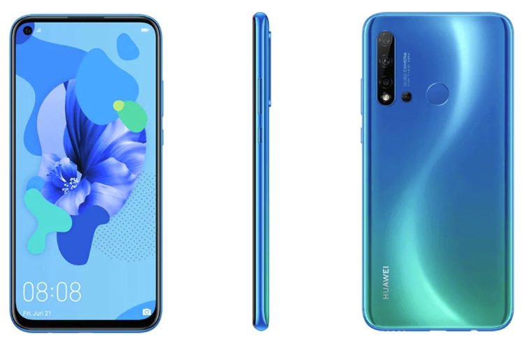 Смартфон Huawei Nova 5i Pro получит экран Full HD+ и квадрокамеру новости,смартфон,статья