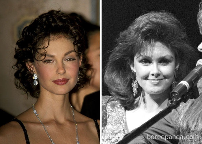 Ashley Judd And Naomi Judd At Age 30