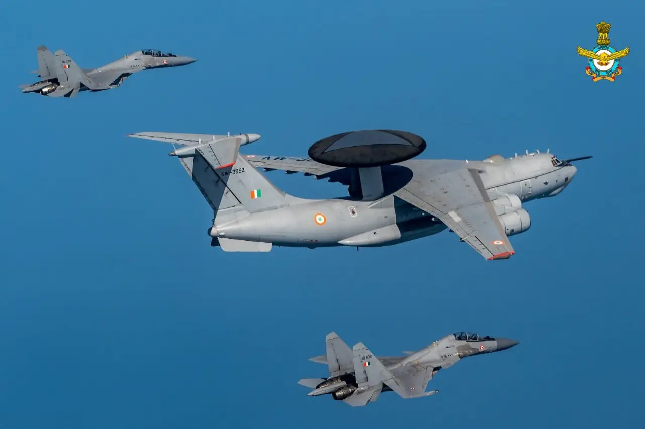 Система ПВО Индии: самолёты ДРЛО