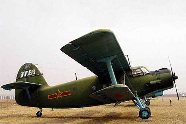 Биплан Y-5 – китайская копия советского Ан-2 ввс