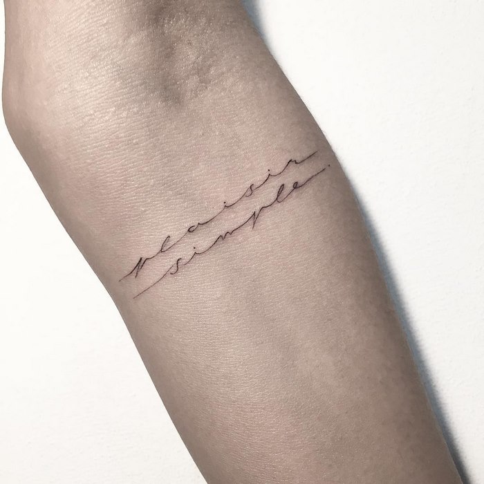 Typographic Tattoos