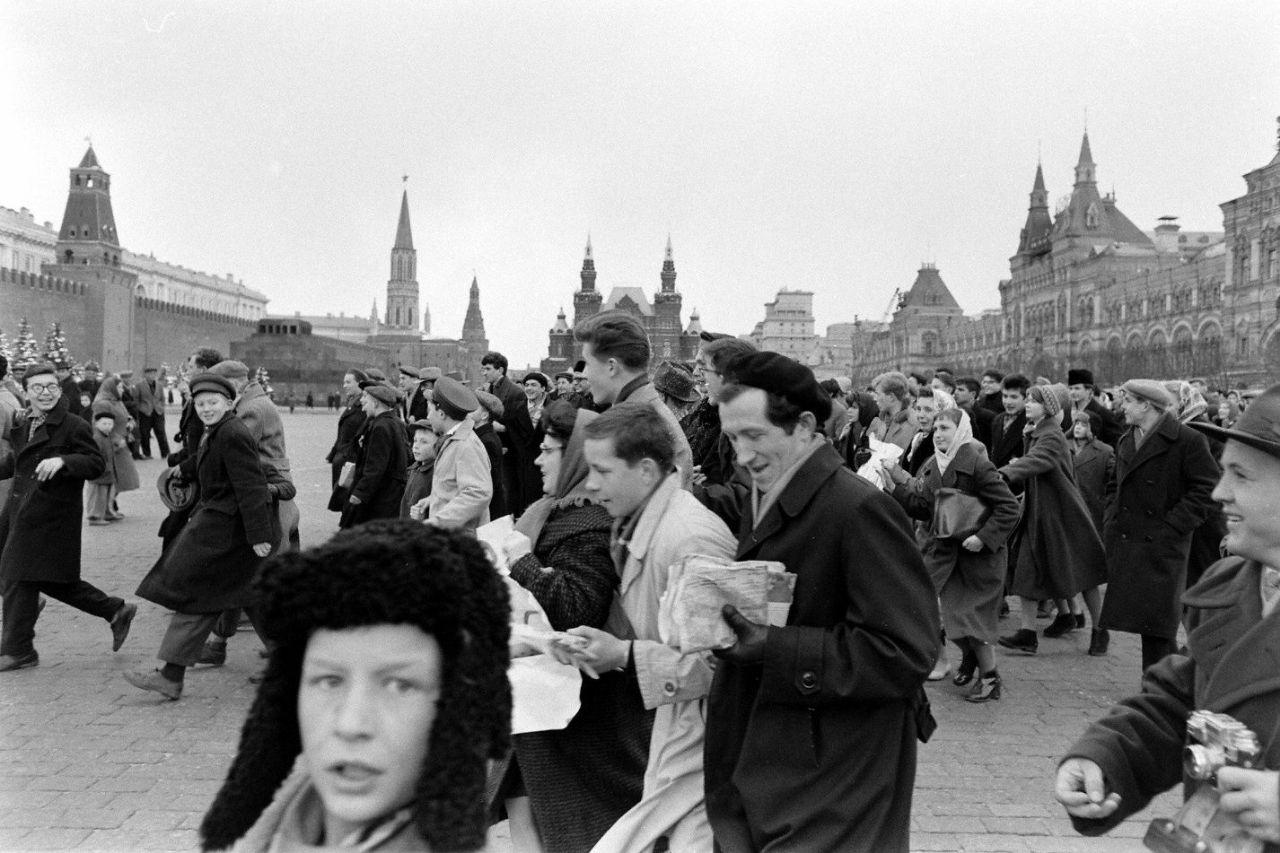 Гагарин Москва 1961