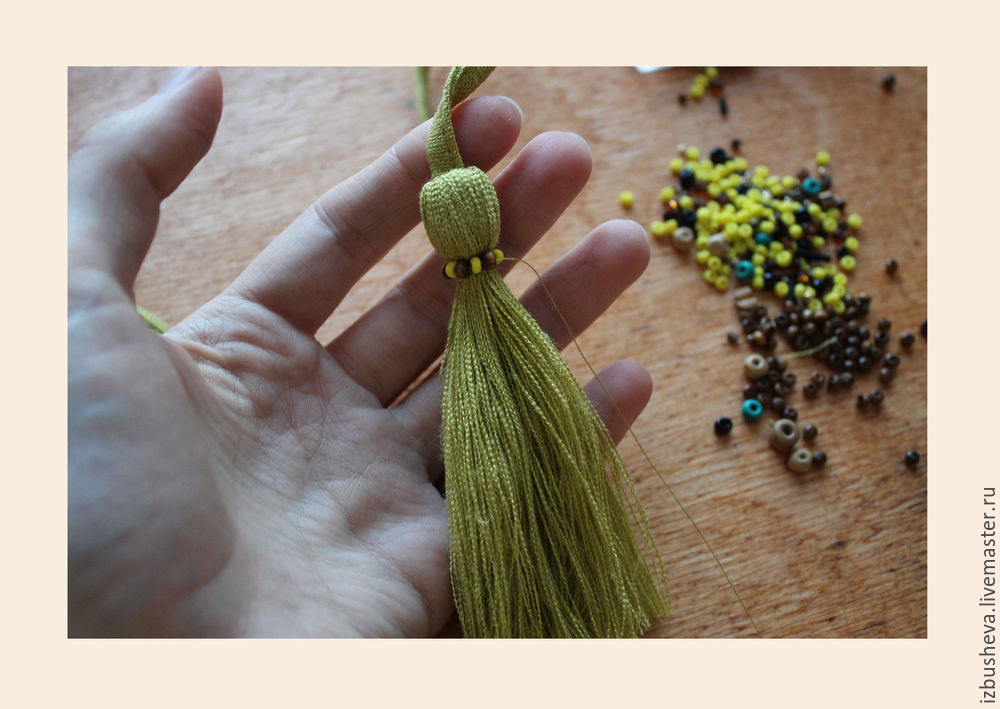 Мастерим шнурок с кистями для одежды Мастерим шнурок с кистями для одежды одежда