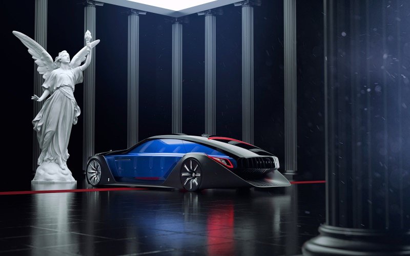 Rolls-Royce Exterion - концепт автомобиля будущего rolls-royce, авто, автодизайн, будущее, дизайн, дизайнер, концепт, концепт-кар