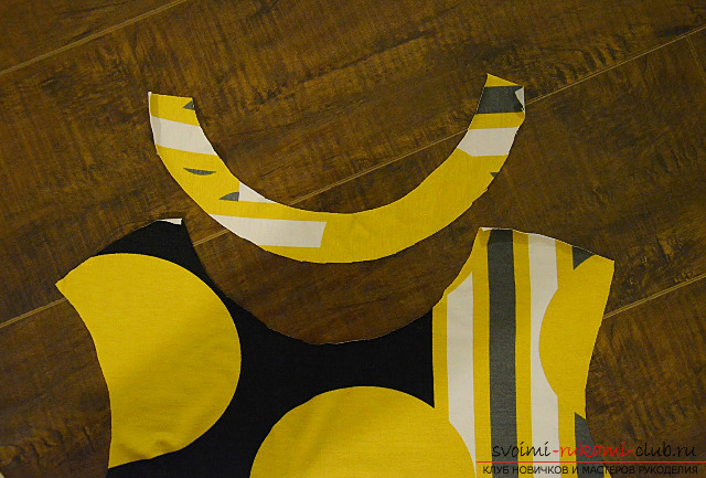 шьём прямое летнее платье без выкройки своими руками. Фото №7