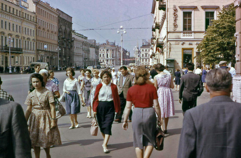 Как выглядел Ленинград в 1961 году Путешествия
